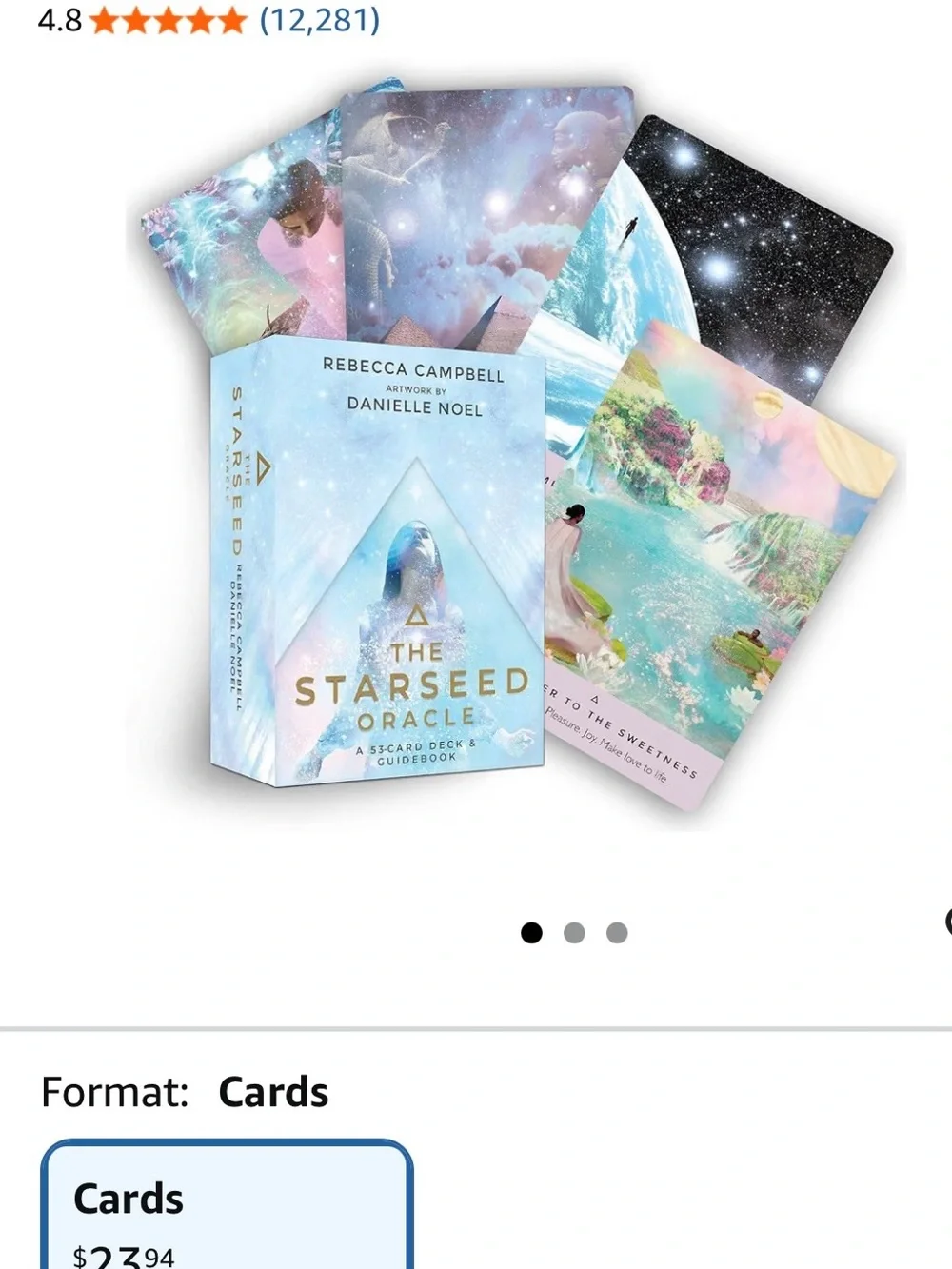 The Starseed Oracle Deck & Guidebook - White